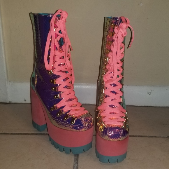 Platform Rave Boots - Picture 2 of 4